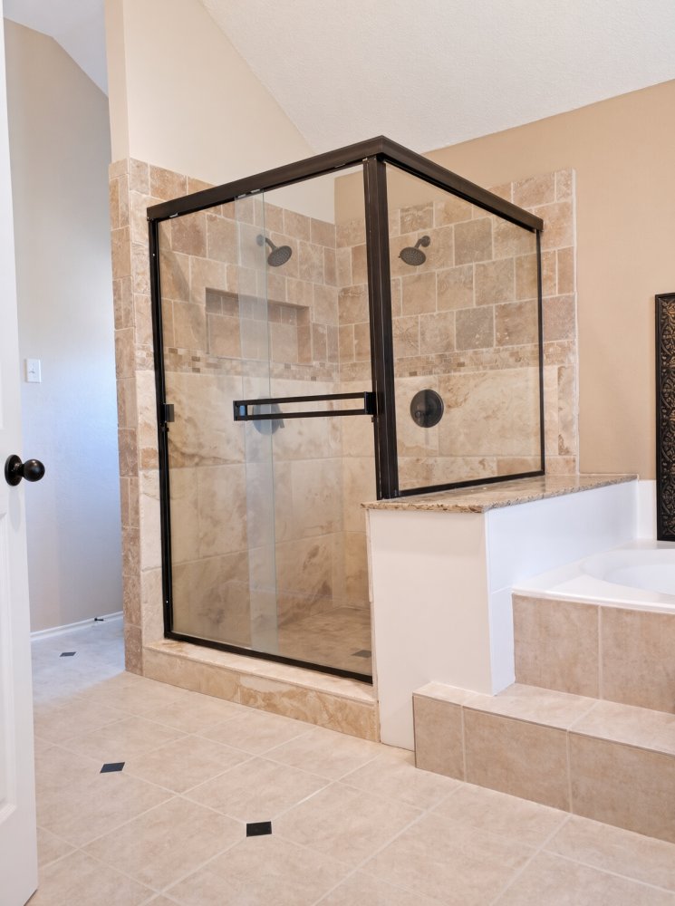 Master shower in spring texas leak repair